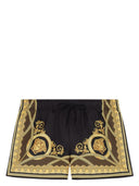 Versace Barocco Print泳衣