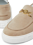 Versace Medusa '95 mocassini in pelle scamosciata