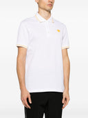 Versace Logo Piquet Polo Shirt