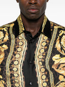 Versace Barocco Print Silk Shirt