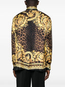 Versace Barocco Print Silk Shirt