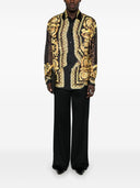 Versace Barocco Print Silk Shirt