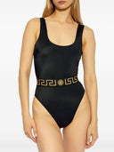 Versace Greca Print Swimsuit