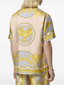 Versace Barocco Print Silk Shirt