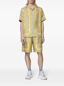 Versace Barocco Print Silk Shirt