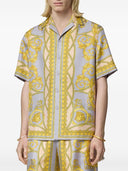 Versace Barocco Print Silk Shirt
