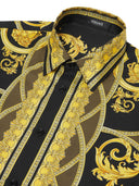 Wersace Barocco Print Silk Shirt
