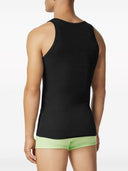 Logo Versace Logo Coppia in cotone a costine