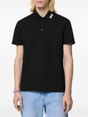 Versace Logo Piquet Polo Shirt
