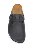 Birkenstock Boston Huiled Leather Slippers