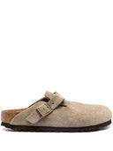 Zapatillas de cuero Birkenstock Boston de gamuza