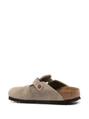 Zapatillas de cuero Birkenstock Boston de gamuza