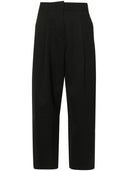 Studio Nicholson Wide Leg Cropped Trousers