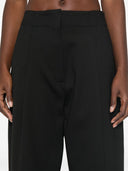 Studio Nicholson Wide Leg Cropped Trousers