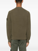 Stone Island Logo bomullssweatshirt