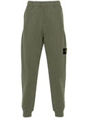 Pantaloni della tuta in cotone logo dell'isola di pietra