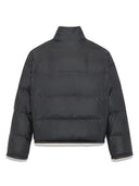 Saint Laurent Nylon Shearling Down Jacket