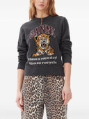 Ganni ull crewneck tröja
