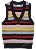 Ganni Wool V Necked Vest
