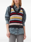 Ganni Wool V Necked Vest