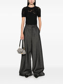 Ermanno Scervino Embroidered Cotton T Shirt