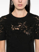 Ermanno Scervino Embroidered Cotton T Shirt