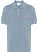 Maison Kitsune 'Fox Head Cotton Polo Shirt