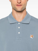 Maison Kitsune 'Fox Head Cotton Polo Shirt