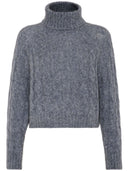 Brunello Cucinelli Wool Turtle Neck Jumper