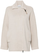 Brunello Cucinelli Cashmere Zip Cardgian
