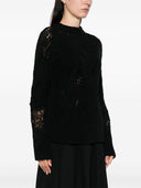 Ermanno Scervino Embroidered Wool Sweater