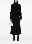 Ermanno Scervino Embroidered Wool Sweater