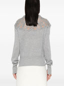 Ermanno Scervino Embroidered Wool Sweater