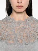 Ermanno Scervino Embroidered Wool Sweater