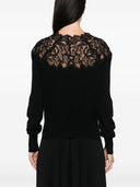 Ermanno Scervino Embroidered Wool Sweater