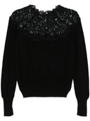 Ermanno Scervino Embroidered Wool Sweater