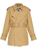 Trench di cotone burberry