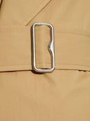 Trench di cotone burberry