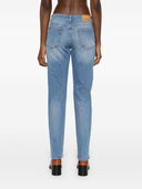 Ermanno Firenze Embroidered Denim Jeans