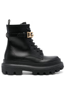Dolce & Gabbana Lederkampfstiefel
