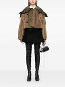 Sacai Faux Shearling Blouson Jacket