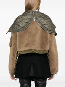Sacai Faux Shearling Blouson Jacket