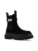 Dolce & Gabbana Suede Leather Chelsea Boots