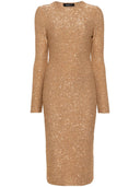 Fabiana Filippi Sequined Midi Dress