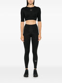 Adidas By Stella Mc Cartney Logo Nylon Leggings