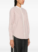Forte Forte Cotton Blend Striped Shirt
