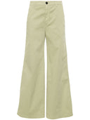 Forte Forte Cotton Wide Leg Trousers