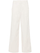 Pantalones rectos de la mezcla de algodón forte de algodón