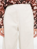 Pantalones rectos de la mezcla de algodón forte de algodón
