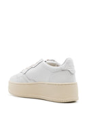 Autry Platform Low Leather Sneakers